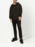 Dolce & Gabbana logo-tag hooded jacket