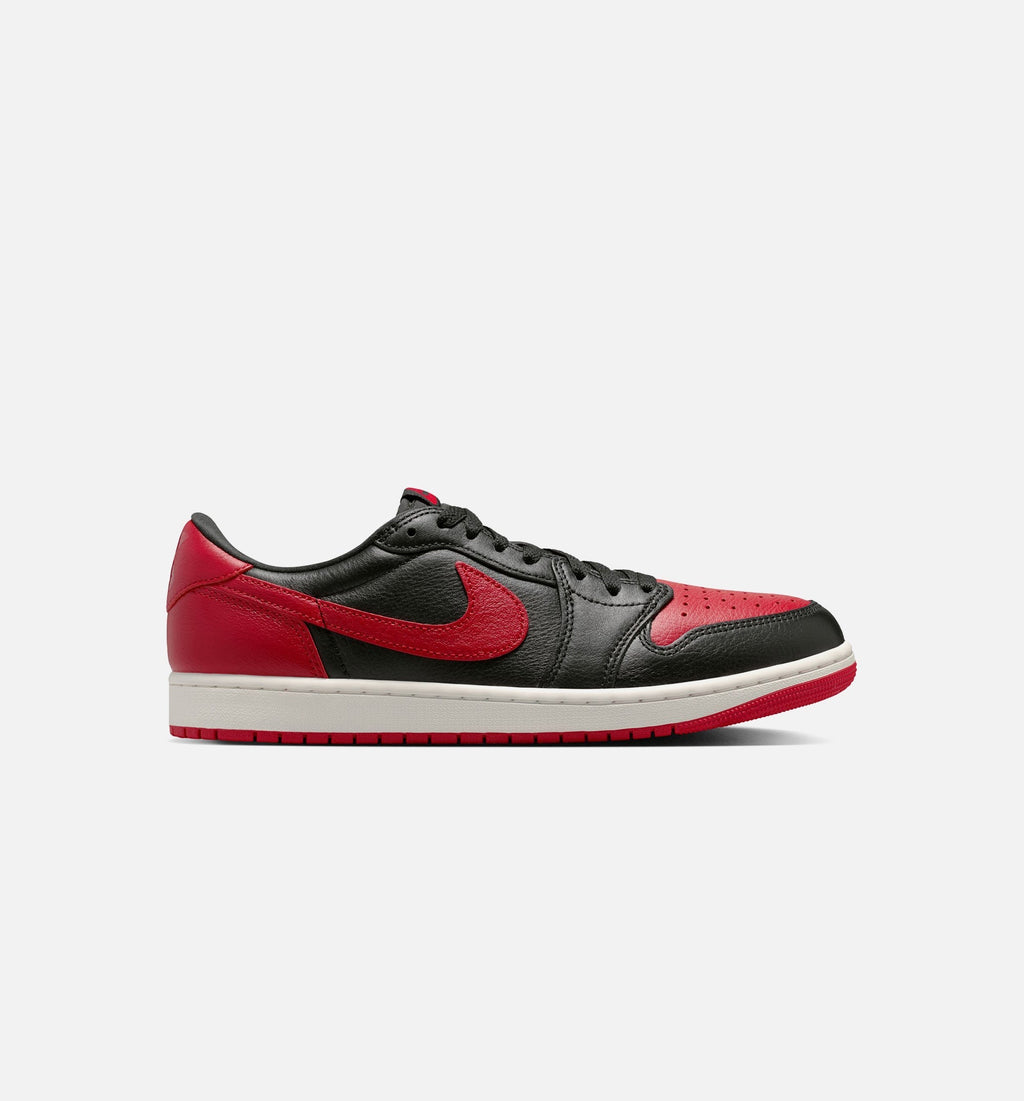 Air Jordan 1 Retro Low OG Banned Men's Sneakers - Black / Red / White