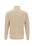 Filippo De Laurentiis cable-knit button-up cardigan