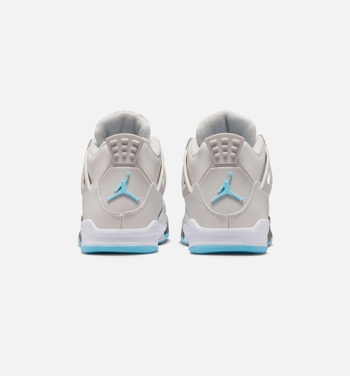 Air Jordan 4 Retro 'Blue Chill' Preschool - Photon Dust/Blue Chill/Flat Pewter/White/Blue Tint