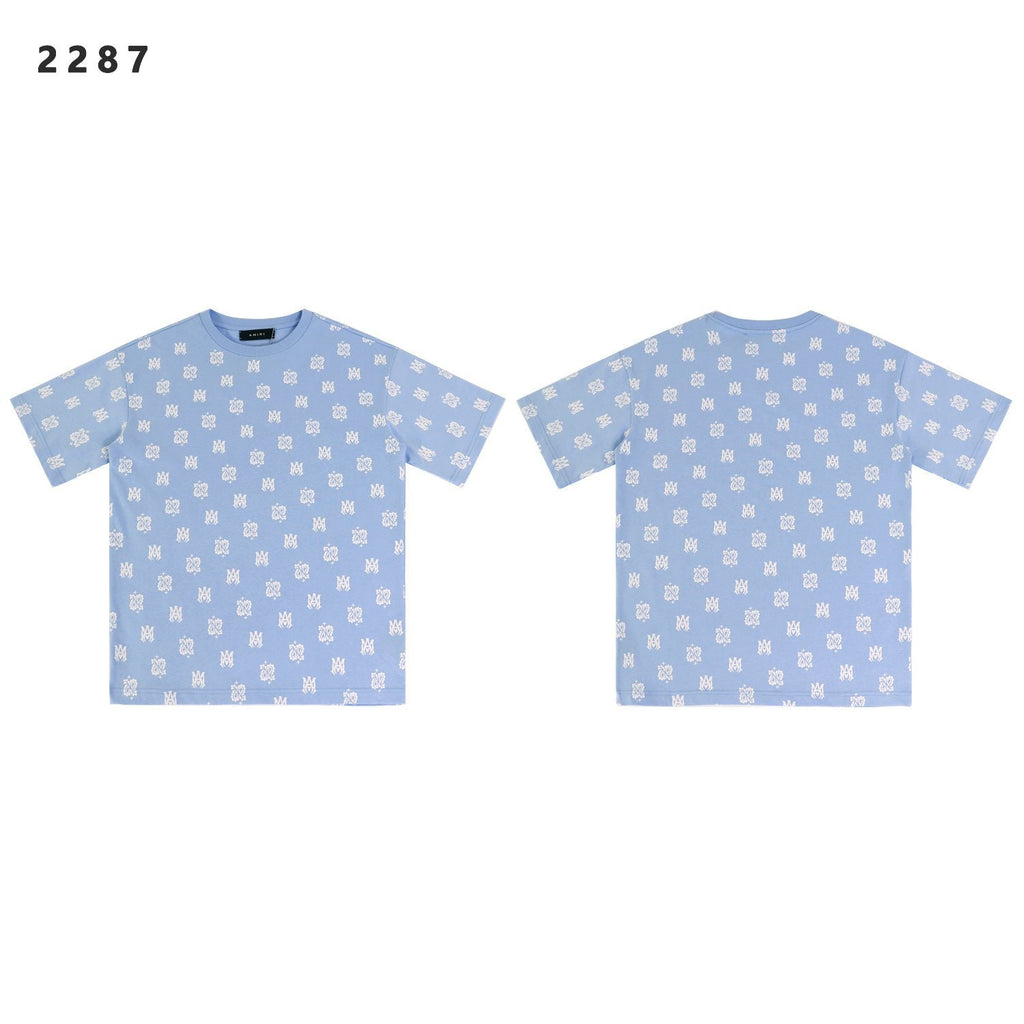 AMIRI Ornamental All-Over Graphic Short-Sleeve T-Shirt